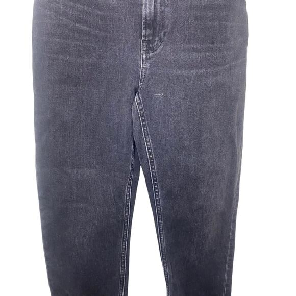 EVERLANE The Cheeky Jean Tumbled Black size 26x 28.5” - Picture 4 of 16